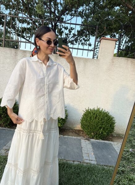 Natural Brode Etekli Takım