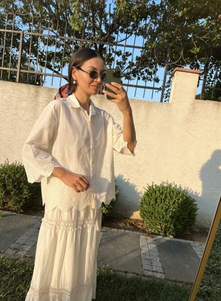 Natural Brode Etekli Takım