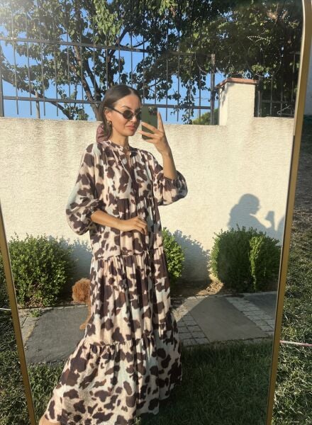 Batik Desen Katleya-Kahve